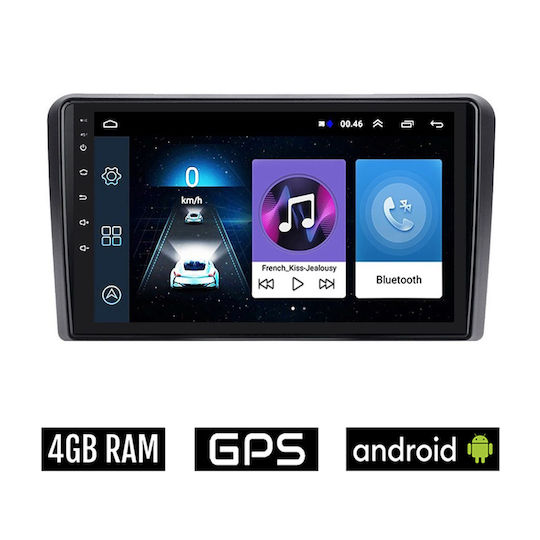 Sistem Audio Auto Hummer H1 2007> (Bluetooth/USB/AUX/WiFi/GPS/Apple-Carplay/Android-Auto) cu Ecran Tactil 9"