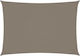 vidaXL Shade Sail Brown 2x4m Rectangle made of ...