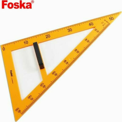 Conceptum Geometric Triangle Plastic 50cm with Handle Rectangular Panel