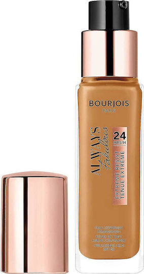 Bourjois Always Fabulous Extreme Resist 24Hrs SPF20 Liquid Foundation 510 Gold Caramel 30ml