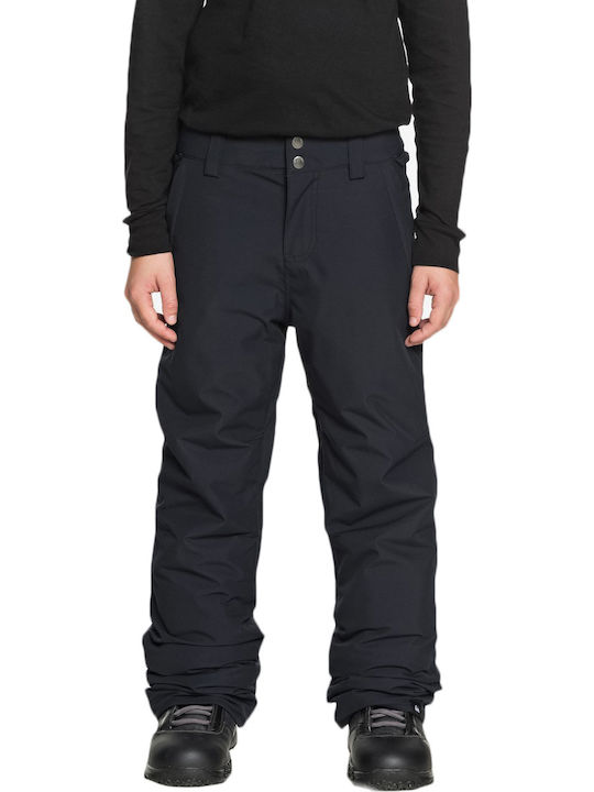 Quiksilver Estate EQBTP03033-KVJ0 Παιδικό Παντελόνι Σκι & Snowboard Μαύρο