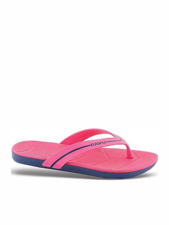 Cubanitas Frauen Flip Flops in Rosa Farbe