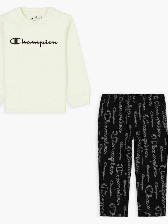 Champion Комплект Зима 2бр Бял