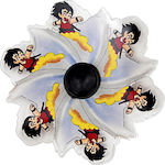 Fidget Spinner Goku Animated Plastic Multicolour (Various Designs/Assortment of Designs) 1pc