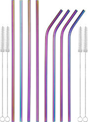 Metallic Multicolour with Brush