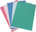 Cardboard Polka Dot No3 Block 10 Sheets 35x25cm