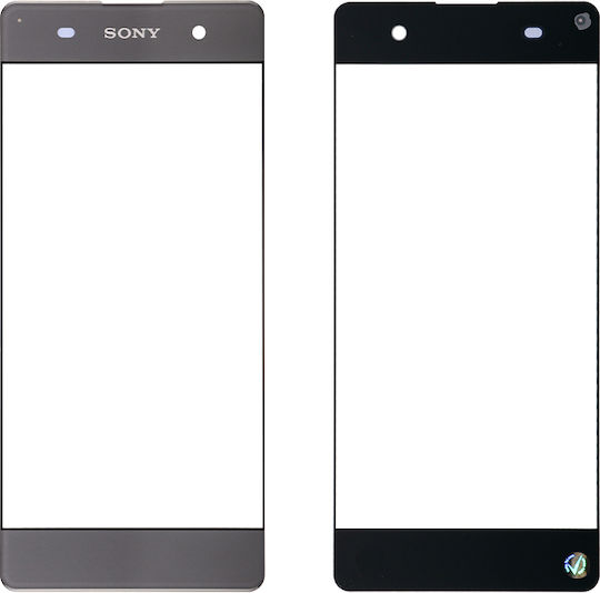 Τζάμι για Μηχανισμό Αφής για Xperia XA (Μαύρο)