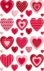 bsb Stickers Coloured Hearts