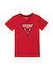 Guess Theronn Παιδικό T-shirt Κόκκινο