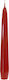 Decorative Candle Taper Red 15cm 1pcs