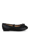 Τουίτι Kids Leather Ballerinas TT96532 with Elastic Strap Black