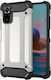 Hurtel Hybrid Armor Back Cover Plastic 2mm Silv...