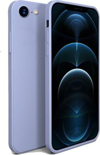 Bodycell Square Liquid Rückseite Silikon Hellblau (iPhone 6/6s Plus)