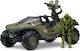 Jazwares Φιγούρες Με Όχημα Warthog Car JWH00015