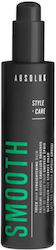 Absoluk Hair Care Κρέμα Μαλλιών Style & Care Smooth για Ίσιωμα με Δυνατό Κράτημα 175ml