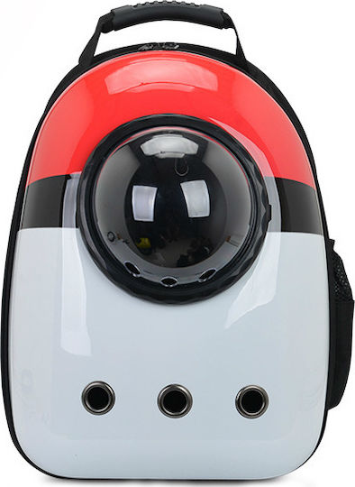 Glee Rucksack für Hunde / Katzen Weiß L30xB44xH25cm.