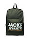 Jack & Jones Männlich Stoff Rucksack Khaki