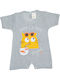 Nina Club Gatoula Baby-Strampler Grau