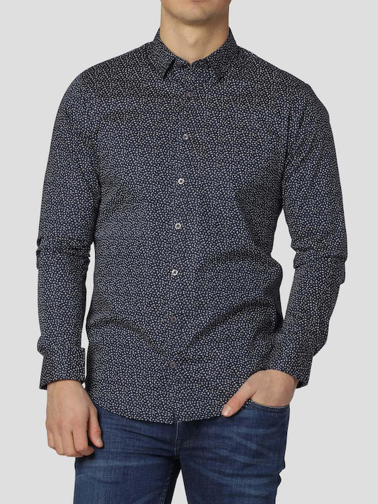 31-200167 Long-sleeved Shirt Navy Blue
