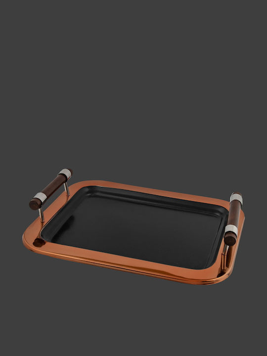 La Vista Wedding Tray made of Wood Brown 1pcs