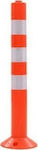 Plastic Traffic Columns Orange H80cm