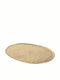 JK Home Decoration Διακοσμητική Πιατέλα Οβάλ Μεταλλική Χρυσή 39x35x1εκ.