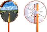 Plastic Traffic Mirror Orange