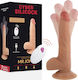 Cyber Silicock Realistic Vibrator cu Telecomandă 4.3cm Carne