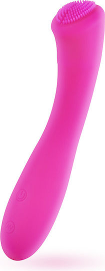 Amoressa Celso Premium Silicone Rechargeable Vibrator G-Spot 16cm Roz