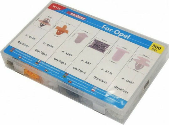 Cleme Plastice Auto 300buc