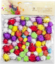 Craft Pom Pom Set of 80pcs