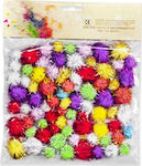 Craft Pom Pom Set of 80pcs