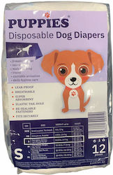 Puppies Diaper Pants Small 12pcs