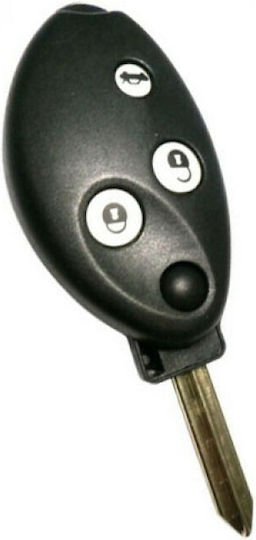 Car Key Shell with Blade with 3 Buttons for Citroen and Blade SX9