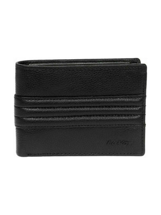 Lavor Men's Leather Wallet with RFID Black