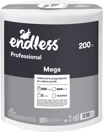 Endless 1100640611 Küchenpapier-Rolle 6 Rollen