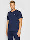 Ralph Lauren T-shirt Bărbătesc cu Mânecă Scurtă Albastru marin