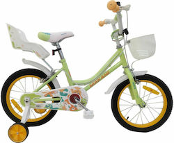 Kikka Boo Norte 16 Zoll Kinderfahrrad BMX Grün