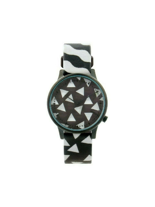 Komono Watch with Leather Strap