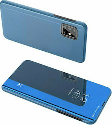 Hurtel Clear View Книга Пластмаса Син (Galaxy A72)