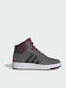 Hoops Hoops 2 Kids Sports Shoes Basketball with Laces Grey Five / Core Black / Screaming Pink