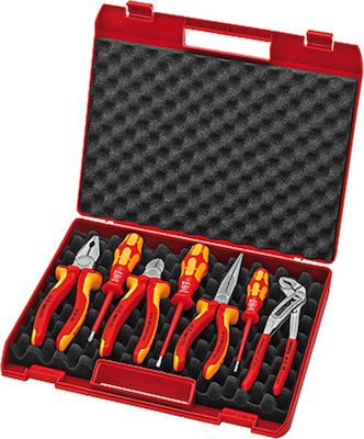 Knipex 00 21 15 Tool Case with 3 Electrician's Tool Set