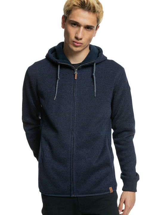 Quiksilver Keller Ανδρική Ζακέτα Πλεκτή με Κουκ...