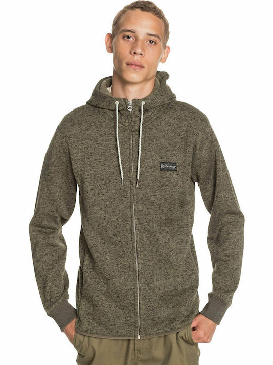 Keller Ανδρική Ζακέτα Fleece με Κουκούλα Kalamata