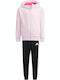 Adidas Kids Sweatpants Set Pink 2pcs