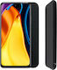 Volte-Tel TPU Umschlag Rückseite Silikon Schwarz (Redmi Note 10 5G / Poco M3 Pro)