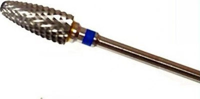 Safety Nail Drill Carbide Bit with Cone Head Blue