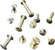 Next Screw Bookbinding Gold Screws Male Female Menu 100 Pairs