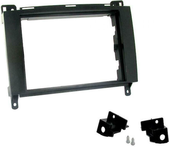 DIN Fascia Panels 2 Din for Mercedes W169 / W245 / Sprinter / Vito Viano for Volkswagen Crafter 2007 2018