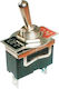 Toggle Switch 250V 10A Ασημί